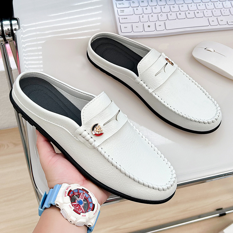 Men'S Fashion Loafers - Men Slippers Fashion Leather Loafers Moccasins