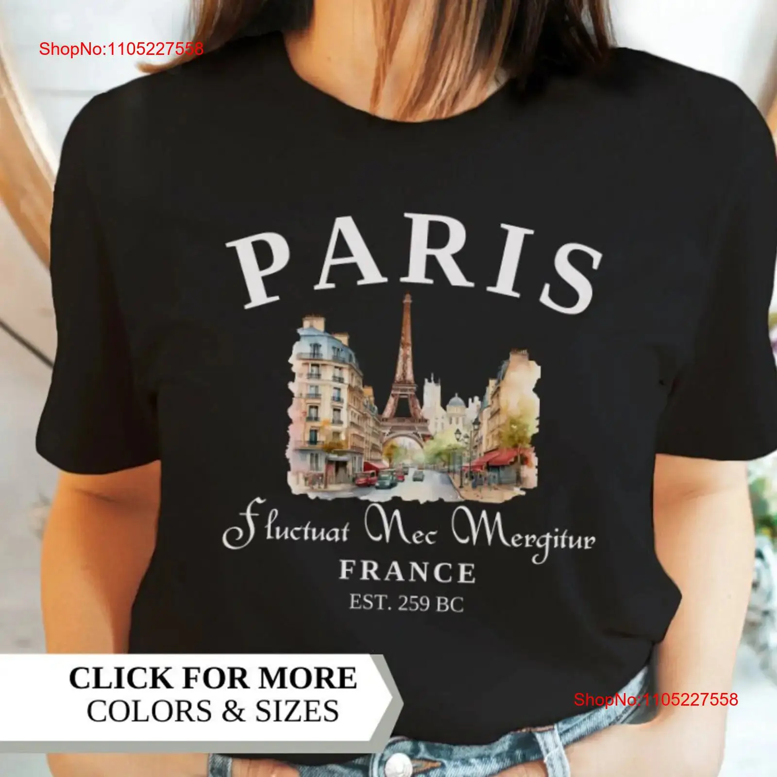Mens Xmas Fashion - Paris T Shirt France Travel Vintage