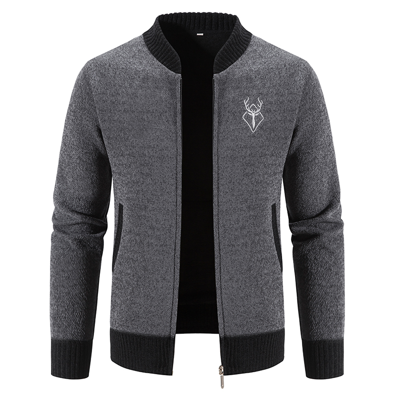 Amazon Men'S Fashion - Big Size Men's Knit Cardigan Full