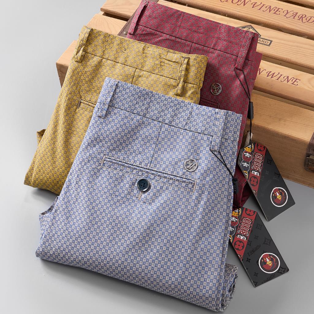 Men'S Fashion Korea - Plaid Casual Pants Men Korea Fashion