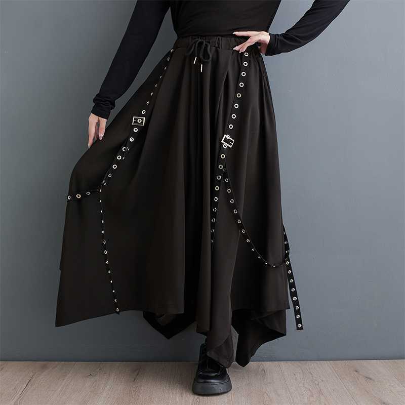 Men'S Fashion Korea - Y2k Trousers Women Men Harajuku Black