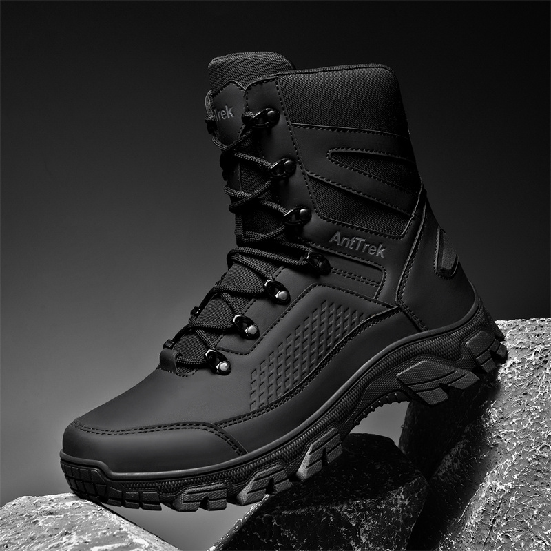 Men'S Fashion Loafers - Men's wild training boots four seasons