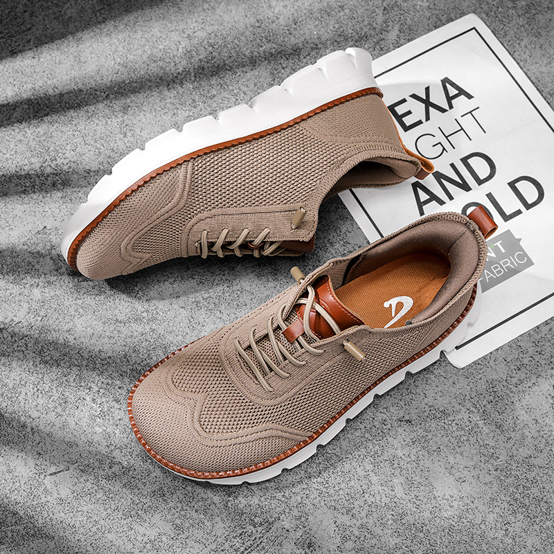 Men'S Fashion Loafers - Stylish Men Wide Box Shoes Barefoot