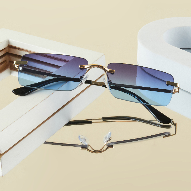 Men Fashion Elegant - 1Pc Men's Fashion Glasses New Metal