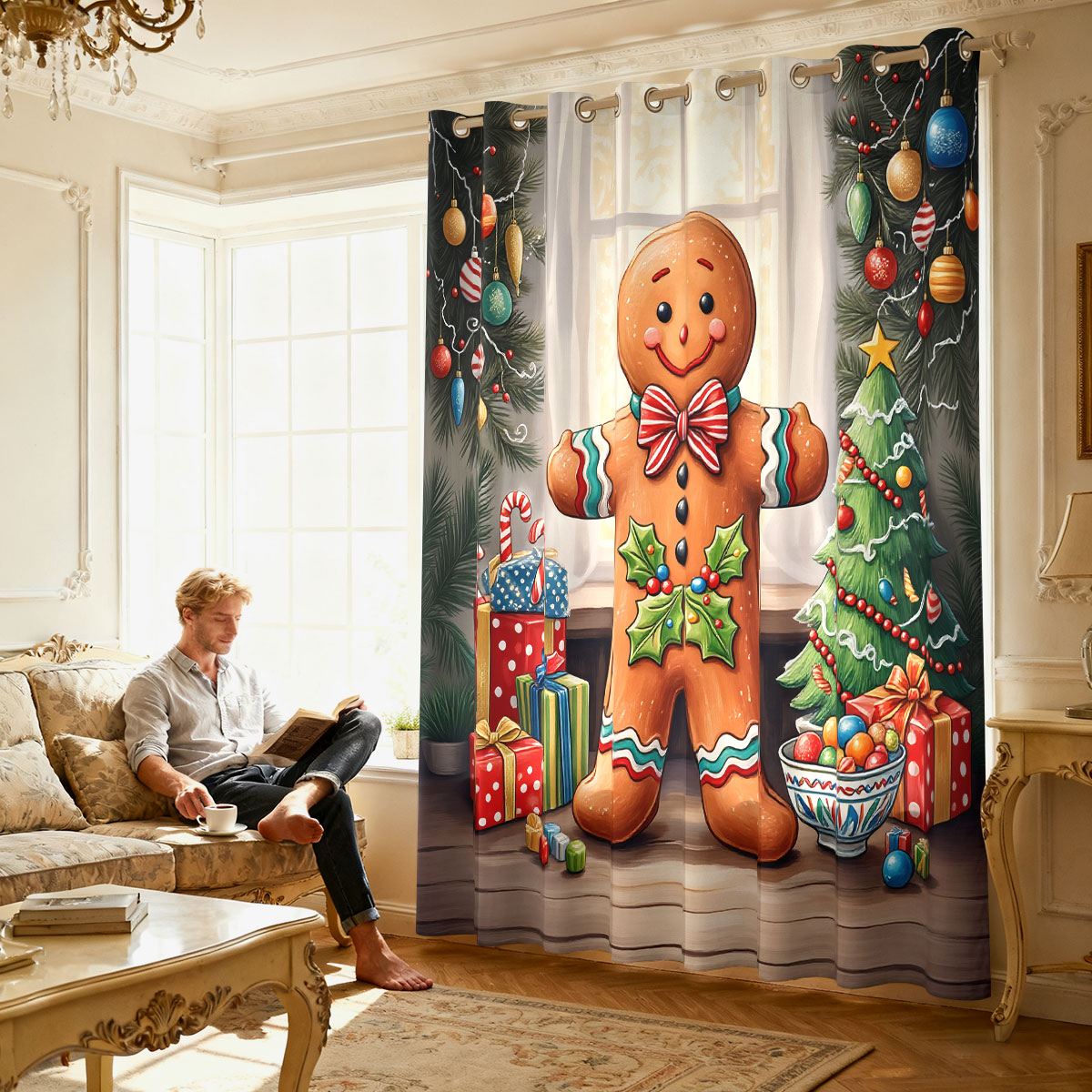 Christmas Gingerbread Man Xmas - огляд і ціна Mens Xmas Fashion