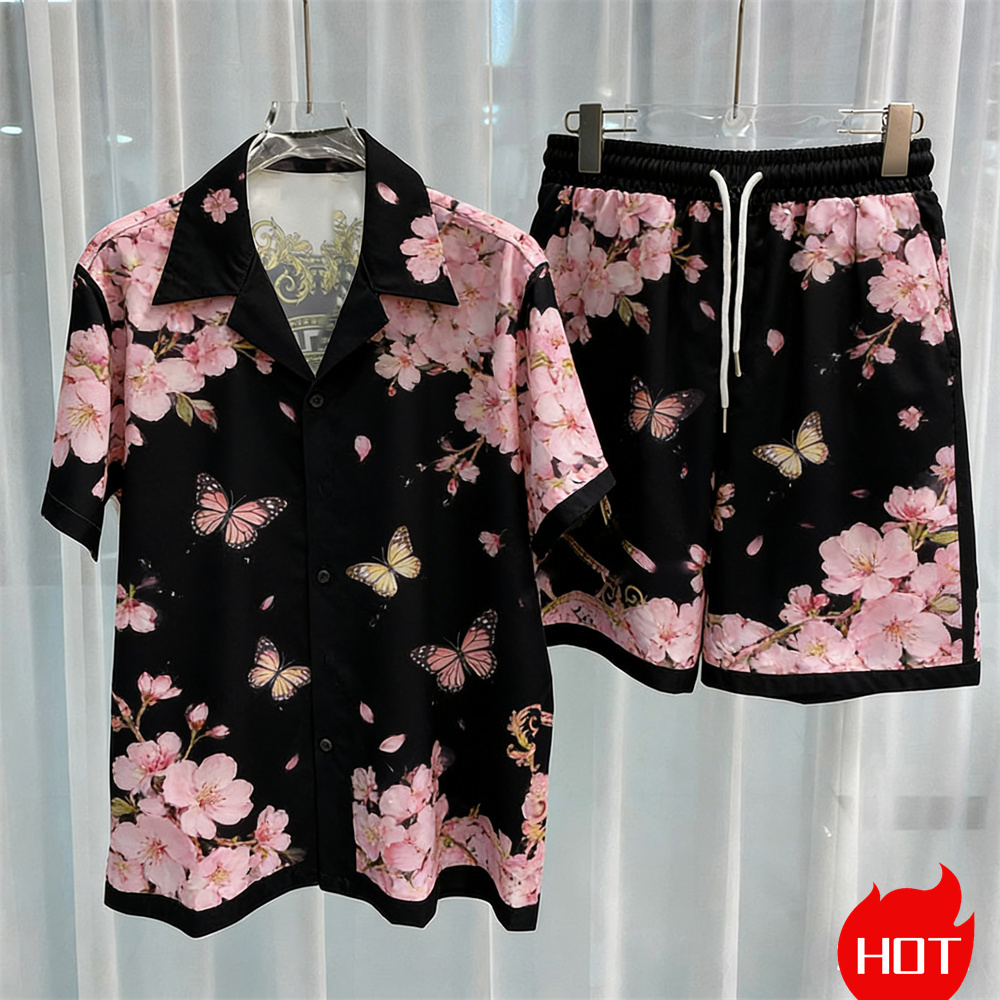 Digital printed men's set fash - огляд і ціна Men'S Spring Fashion