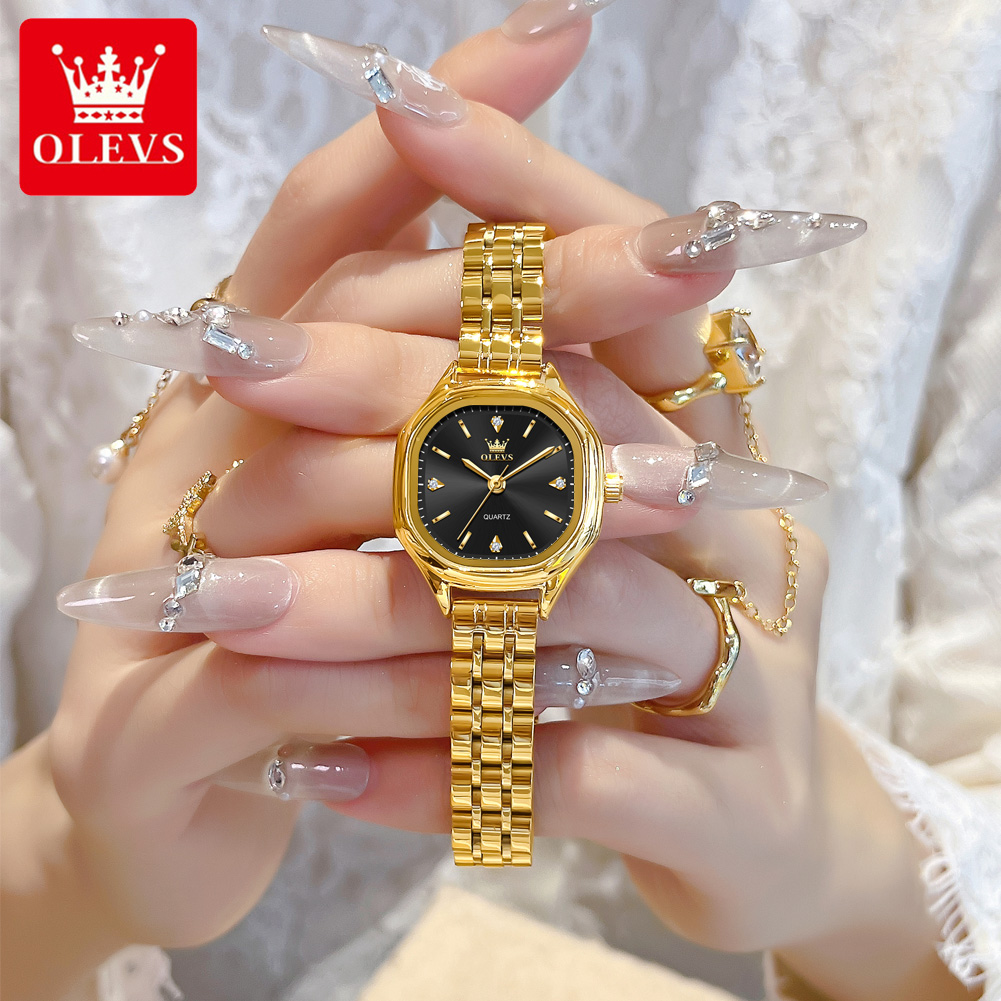OLEVS 5888 Ladies Watches Gold - огляд і ціна Men Fashion Elegant