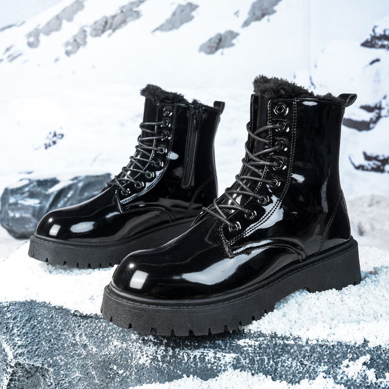 Men's warm plush high-top boot - огляд і ціна Men'S Fashion Plus
