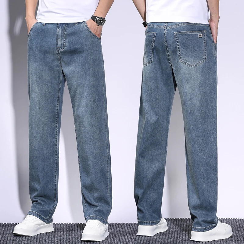 Soft Men's Lyocell Baggy Jeans - огляд і ціна Men'S Fashion Korea