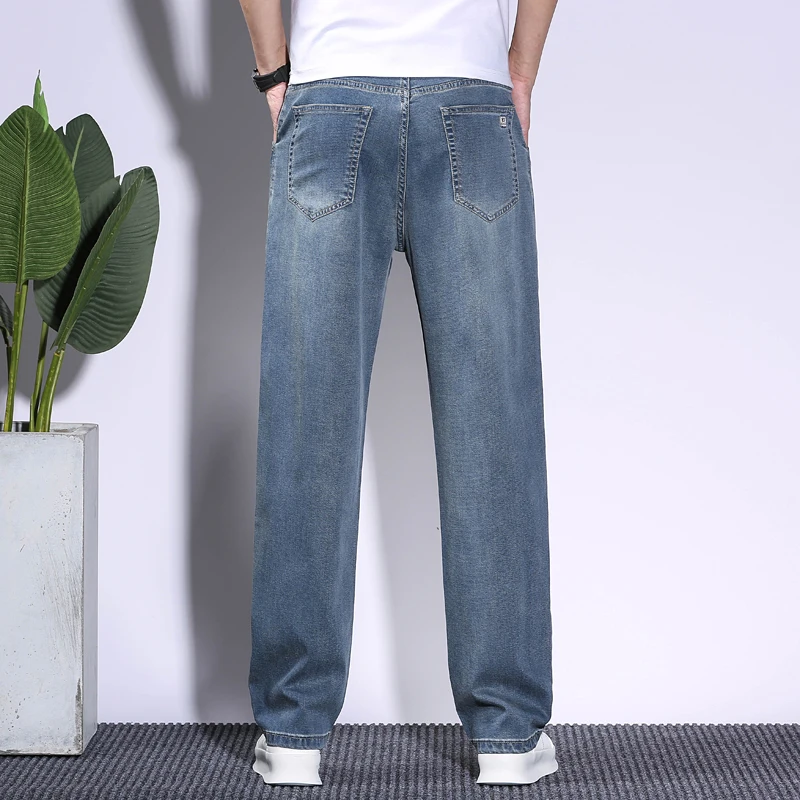 Soft Men's Lyocell Baggy Jeans - огляд і ціна Men'S Fashion Korea