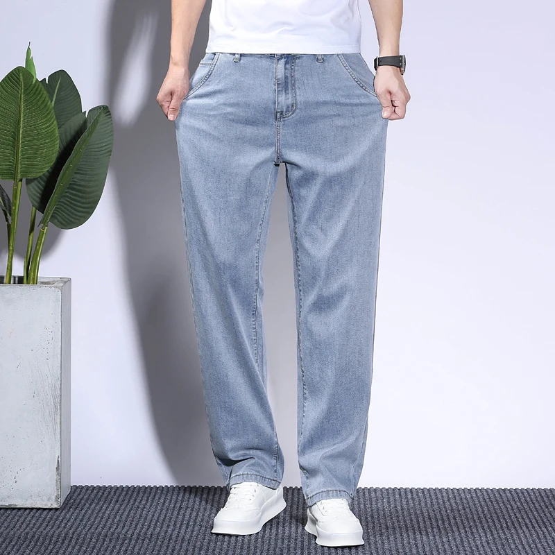 Soft Men's Lyocell Baggy Jeans - огляд і ціна Men'S Fashion Korea