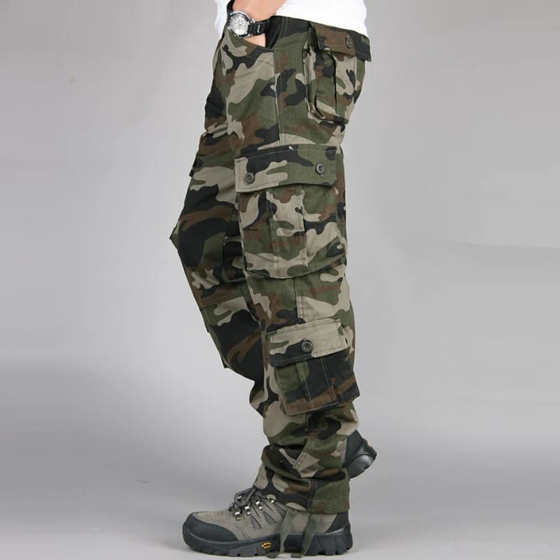 Men's Camouflage Militarmy Pan - огляд і ціна Mens Fashion Camo Pants