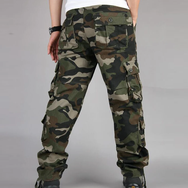 Men's Camouflage Militarmy Pan - огляд і ціна Mens Fashion Camo Pants
