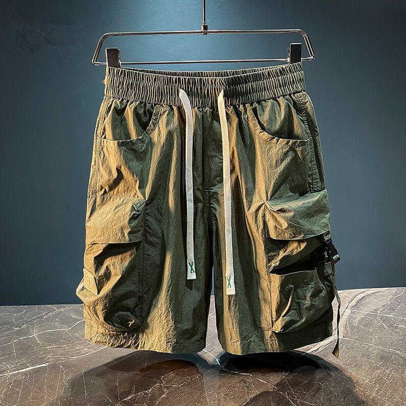 Men's Bermuda Cargo Shorts Sol - огляд і ціна Men'S Fashion Loose Pants