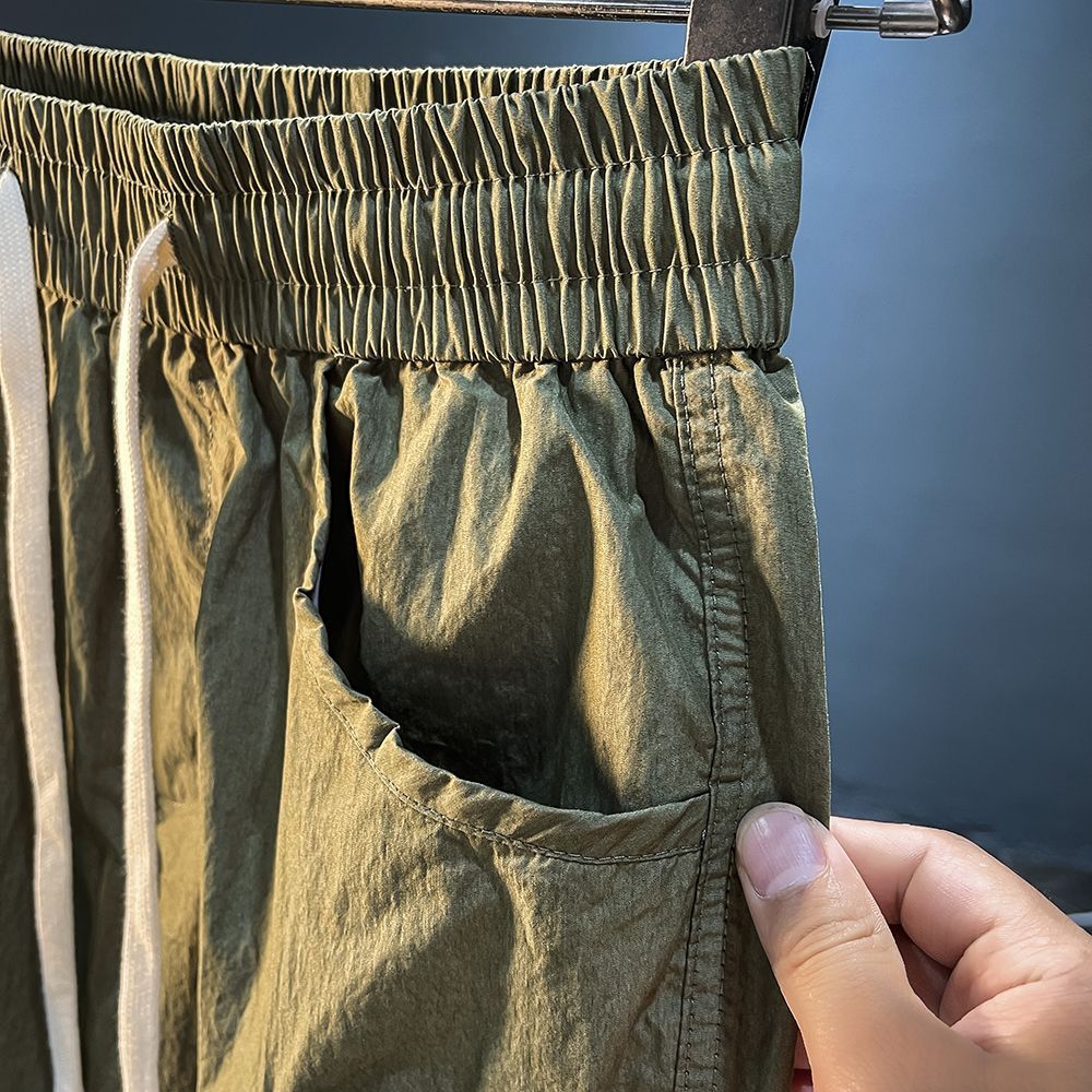 Men's Bermuda Cargo Shorts Sol - огляд і ціна Men'S Fashion Loose Pants