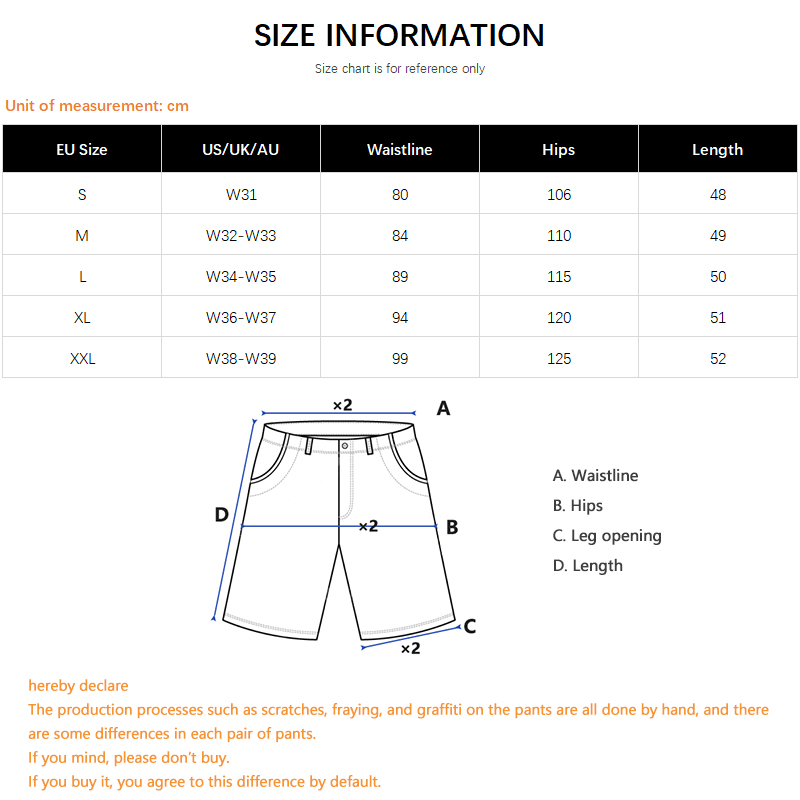 Hip-Hop Streetwear Men's Denim - огляд і ціна Men'S Fashion Loose Pants
