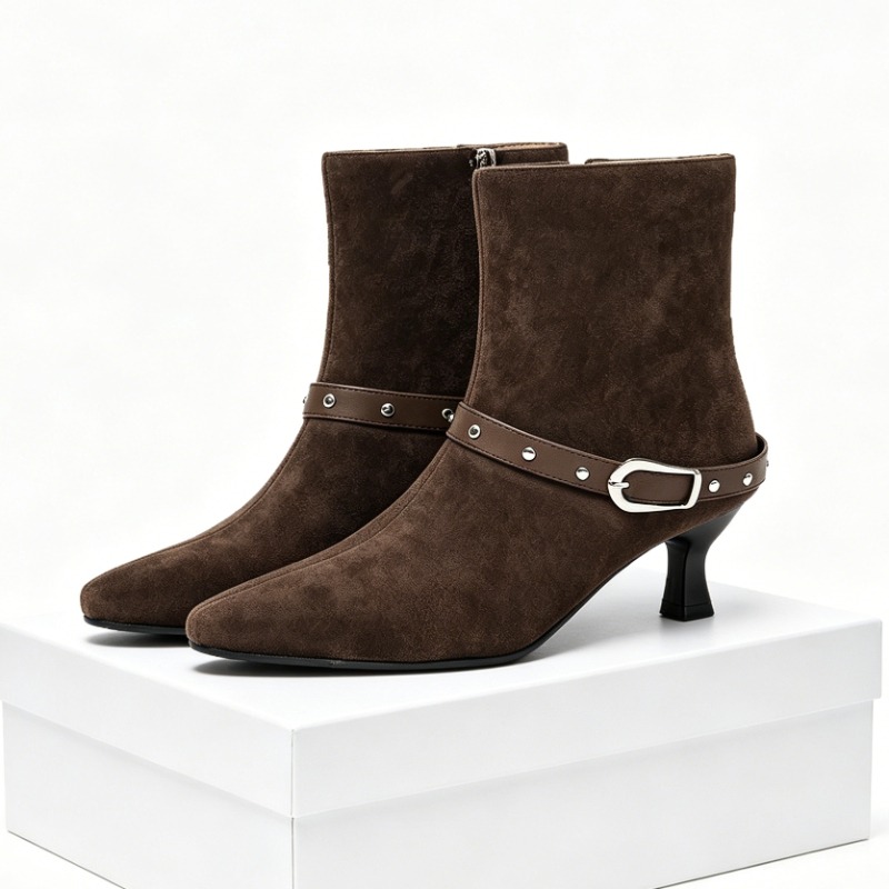 New Winter Suede Women High Bo - огляд і ціна Men Fashion Elegant