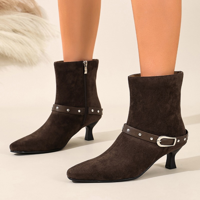 New Winter Suede Women High Bo - огляд і ціна Men Fashion Elegant