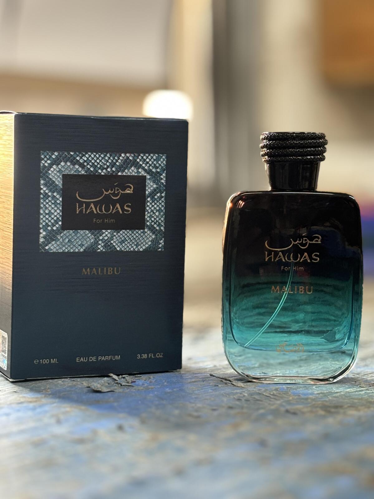 Rasasi Hawas Malibu For Him ED - огляд і ціна Men Fashion Elegant