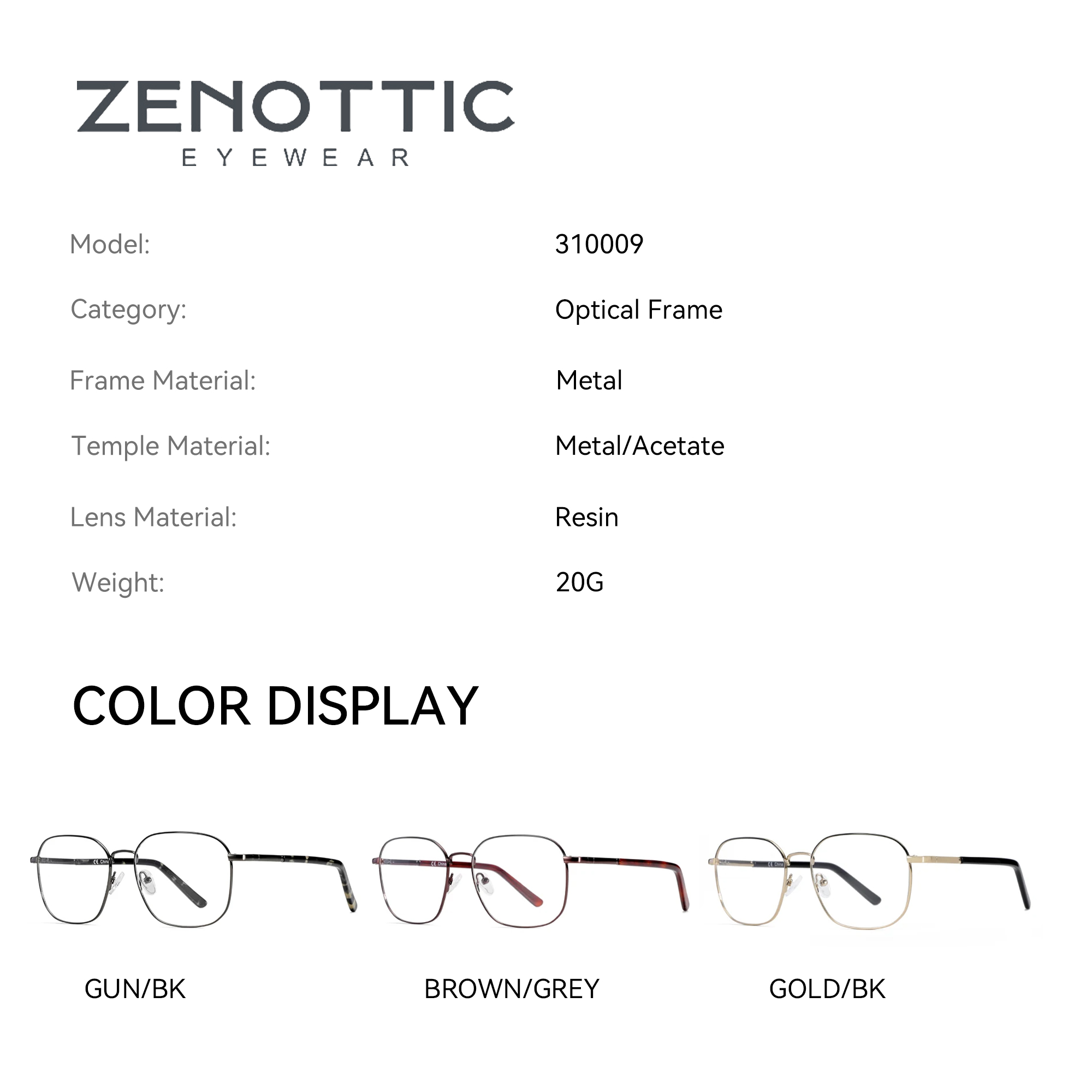 ZENOTTIC Square Progressive Pr - огляд і ціна Mens Fashion Reading Glasses