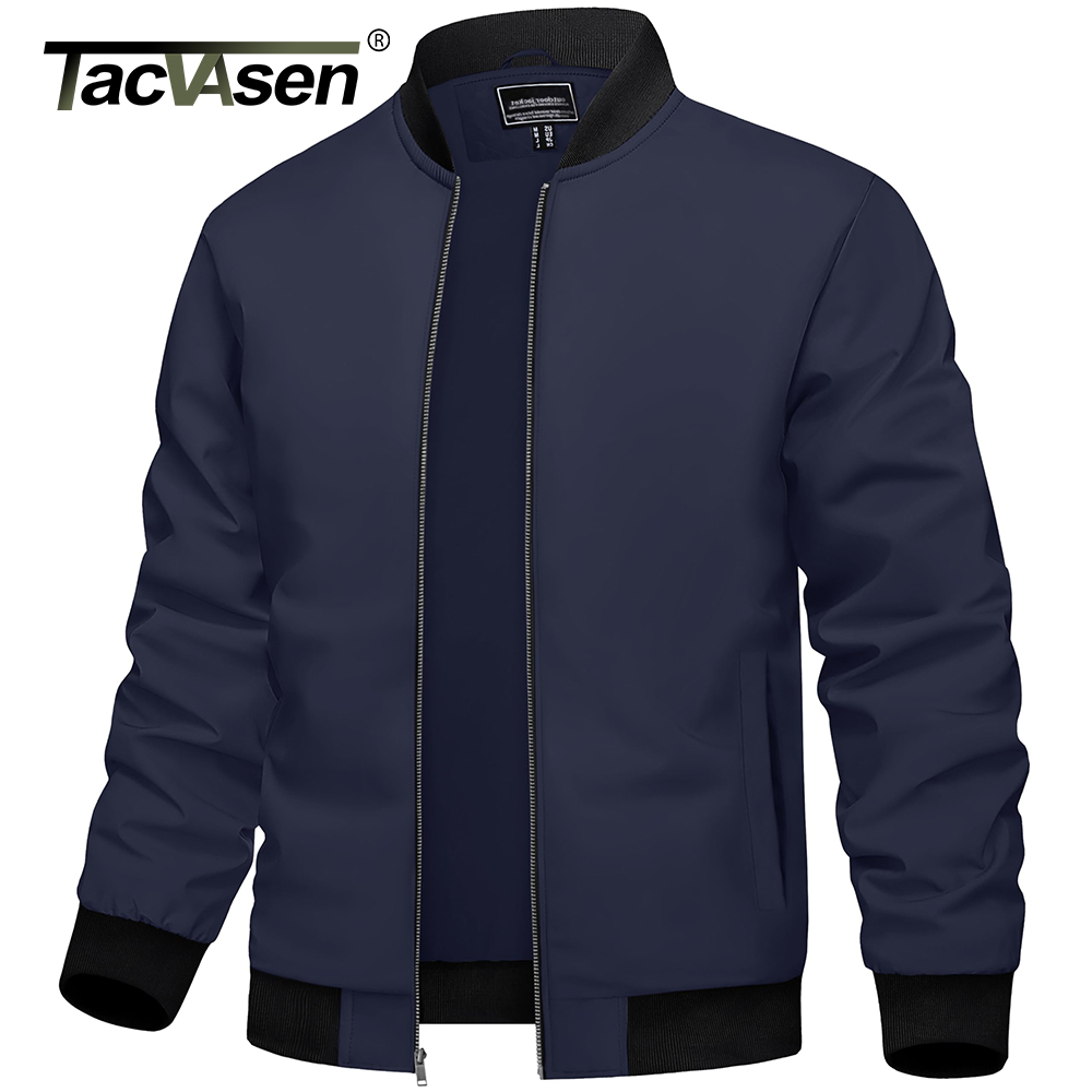 TACVASEN Men's Varsity Jacket  - огляд і ціна Varsity Jacket Letterman