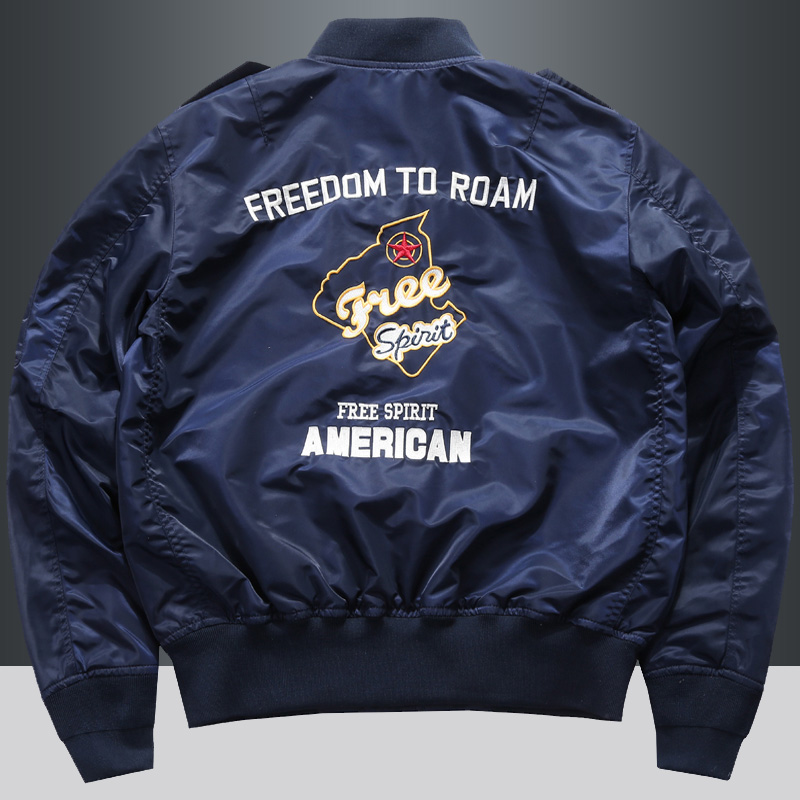 Men's Spring Tactical Army MA- - огляд і ціна Varsity Jacket Letterman
