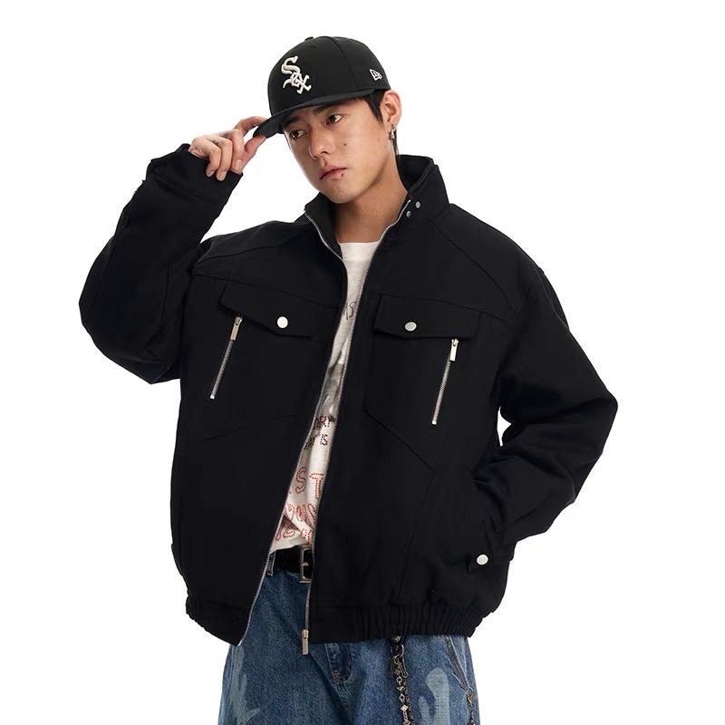 Men'S Winter Jacket Coats Mens - огляд і ціна Varsity Jacket Letterman