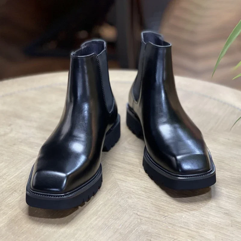 Elegant Mens Genuine Leather B - огляд і ціна Men Fashion Elegant