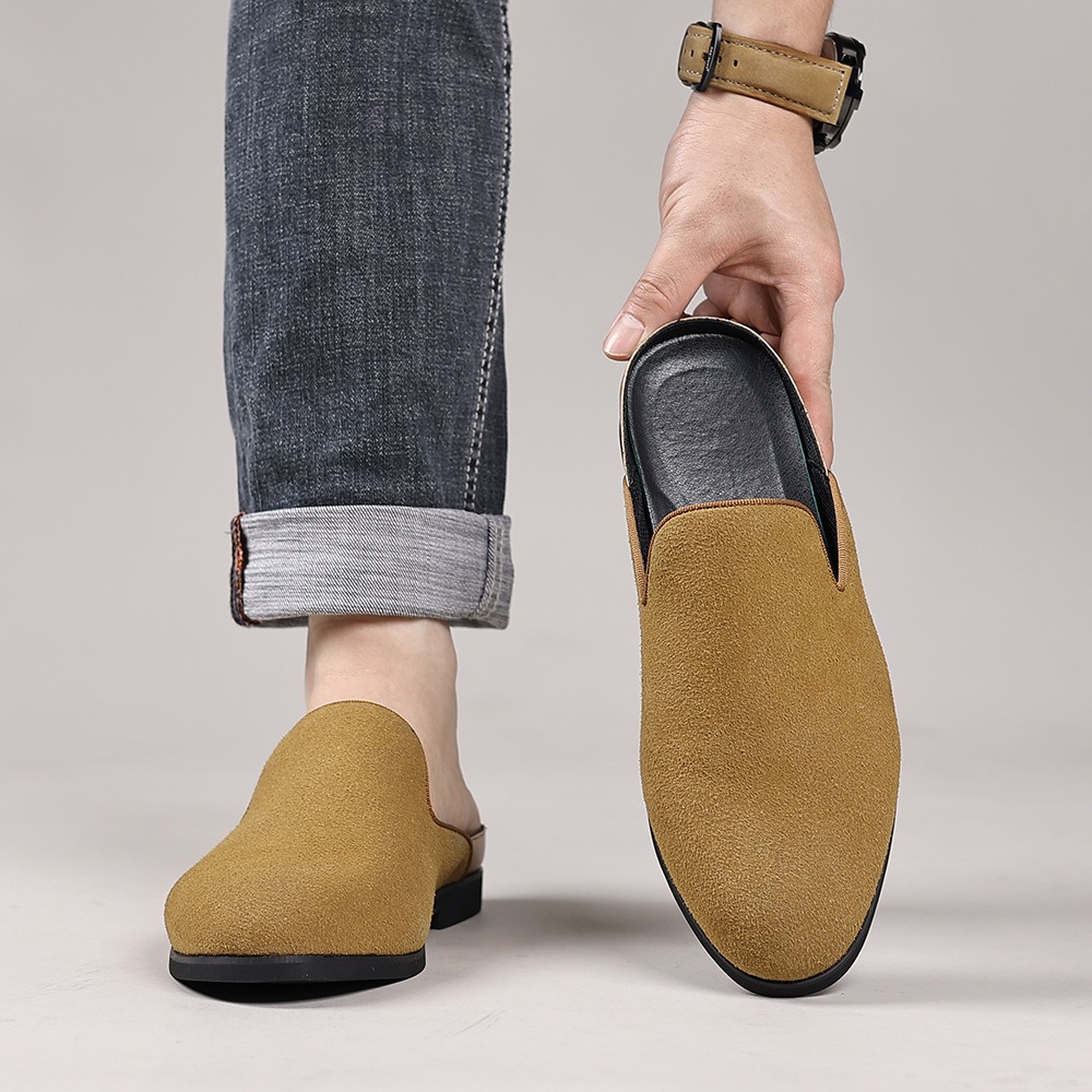 suede mules for man loafers fo - огляд і ціна Men'S Fashion Loafers