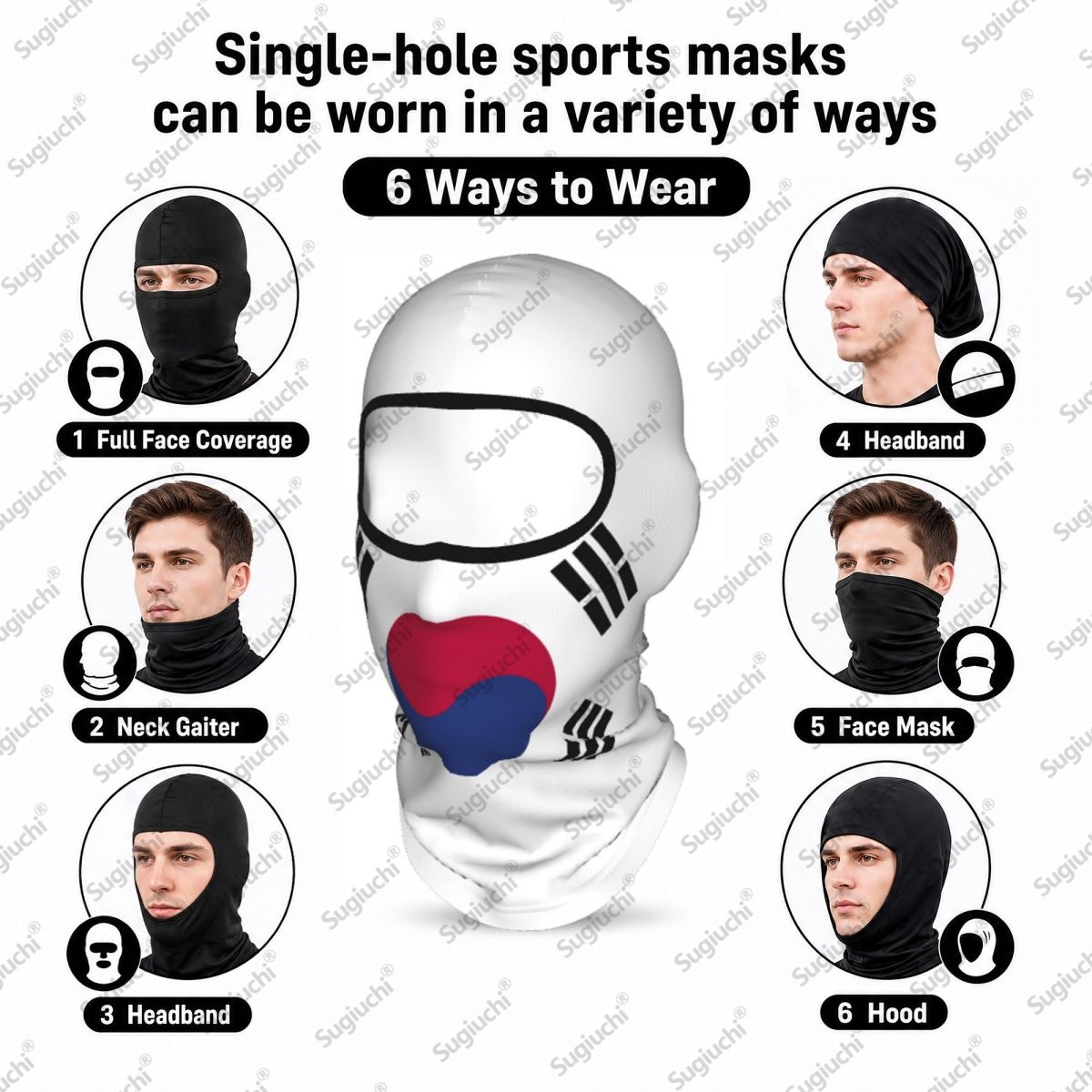 South Korea Cycling Balaclava  - огляд і ціна Men'S Fashion Korea