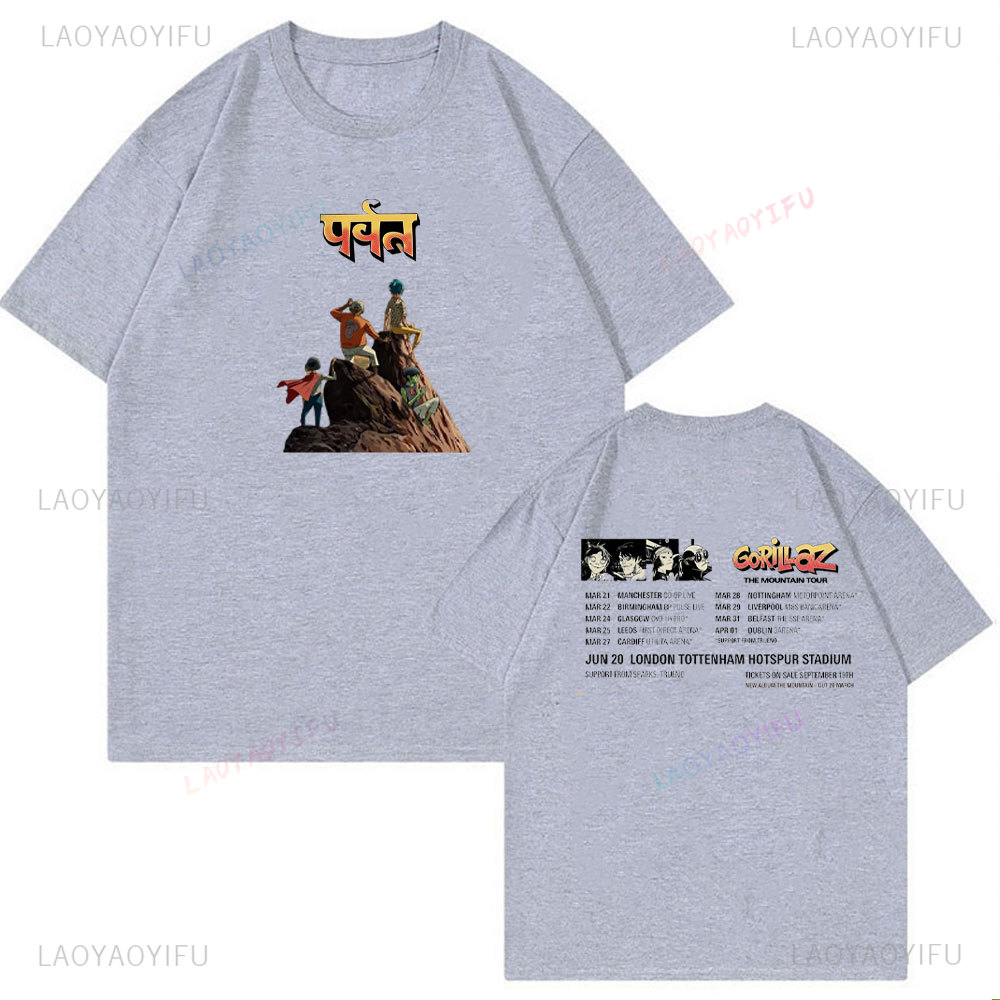Unisex Cotton Tshirt Gorillaz  - огляд і ціна Men'S Fashion Uk