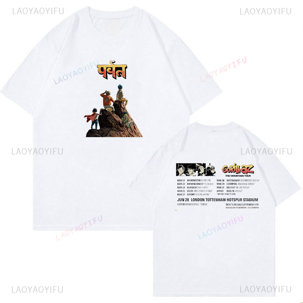 Unisex Cotton Tshirt Gorillaz  - огляд і ціна Men'S Fashion Uk