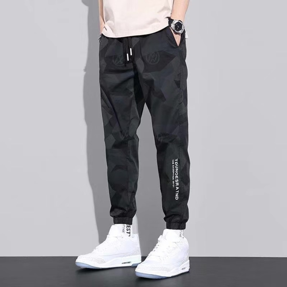 Mens Camo Joggers Summer Thin  - огляд і ціна Mens Fashion Camo Pants