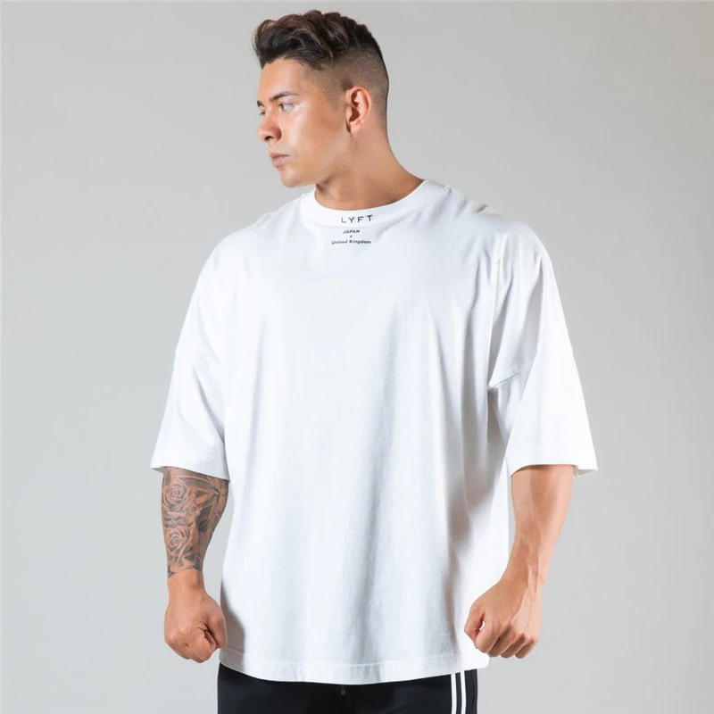 JAPAN&UK Harajuku Gym Shirt Sp - огляд і ціна Men'S Fashion Uk