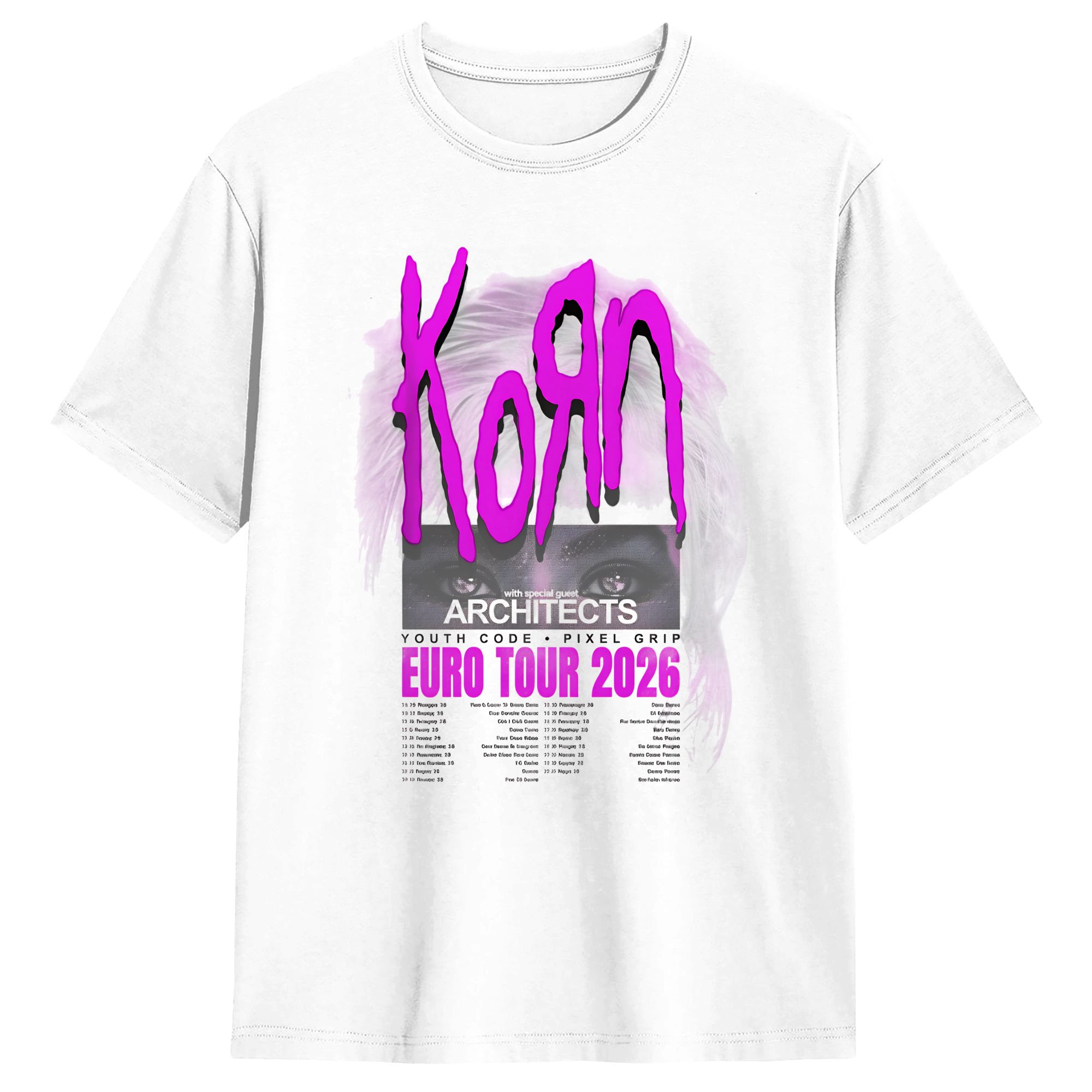 Korn Europe And UK Tour 2026 T - огляд і ціна Men'S Fashion Uk