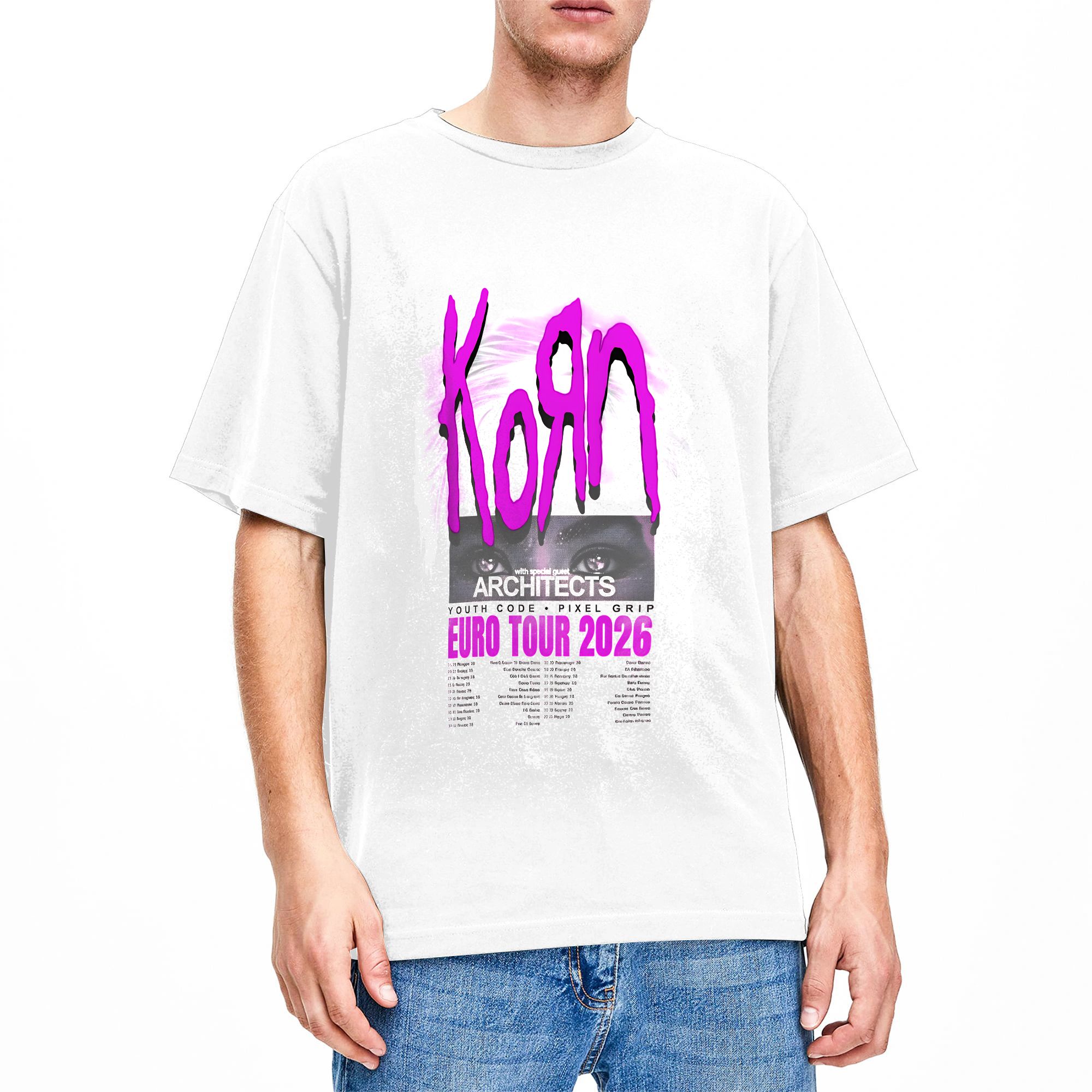 Korn Europe And UK Tour 2026 T - огляд і ціна Men'S Fashion Uk