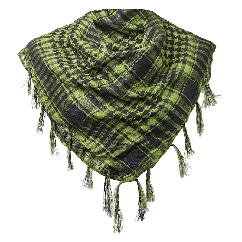 Houndstooth Scarf Plaid Hijab  - огляд і ціна Men Fashion Elegant