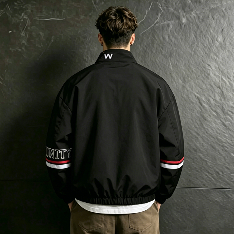 UETEEY Men American Style Lett - огляд і ціна Varsity Jacket Letterman