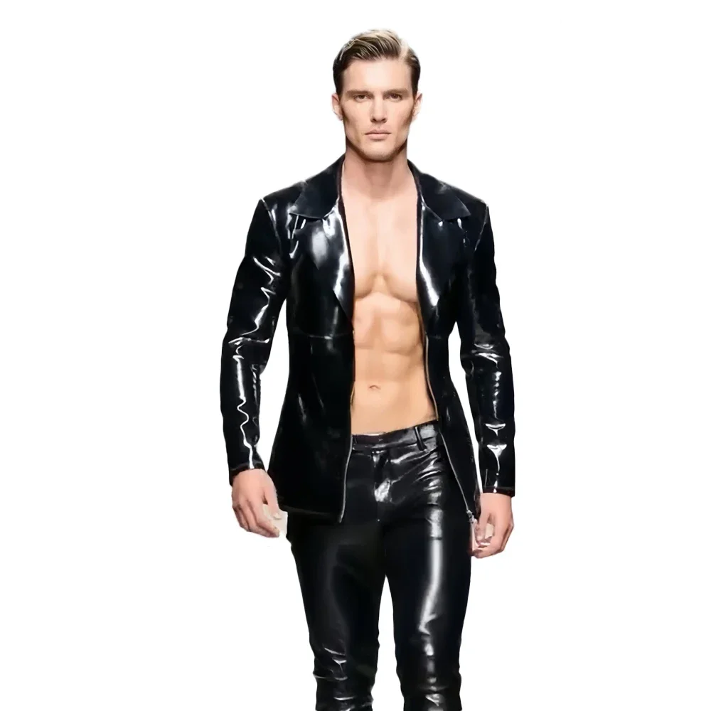 Men's Long Sleeve T-shirts PVC - огляд і ціна Men'S Spring Fashion