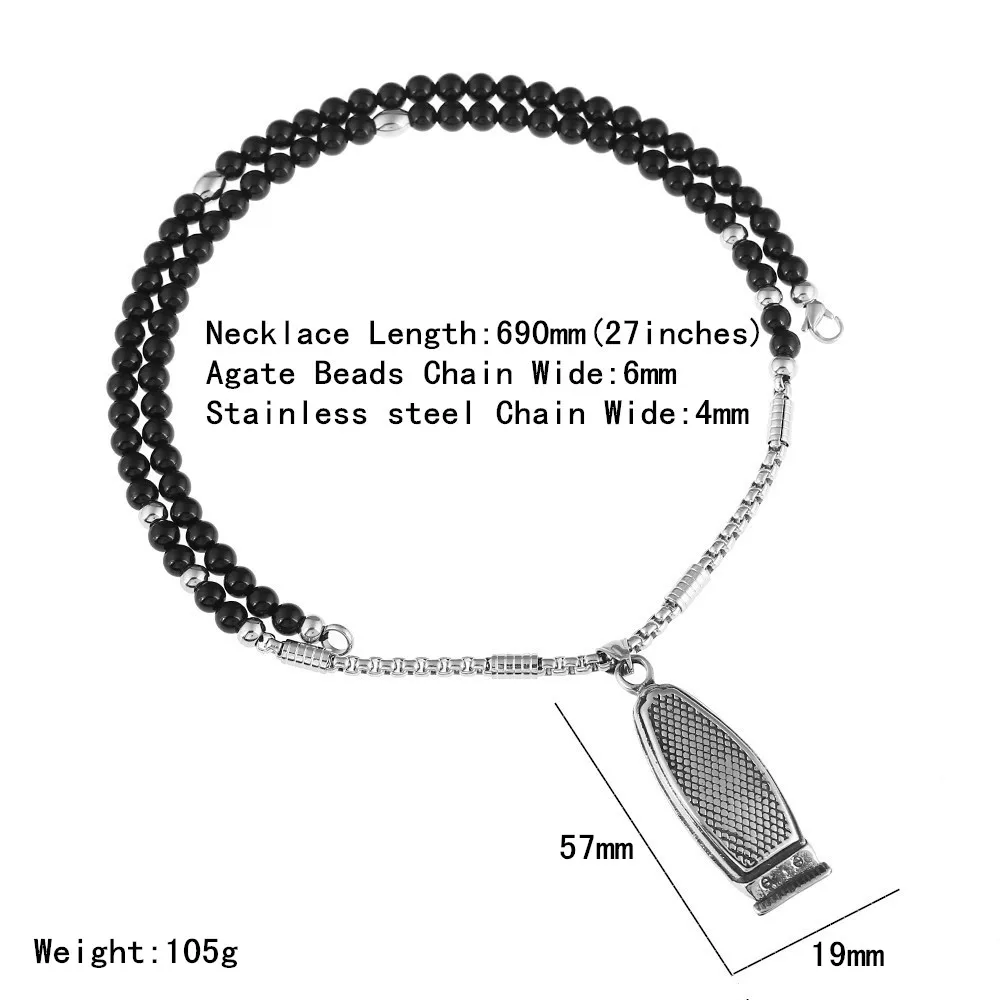 Men's Barber Pendant Necklace  - огляд і ціна Men'S Fashion Haircuts