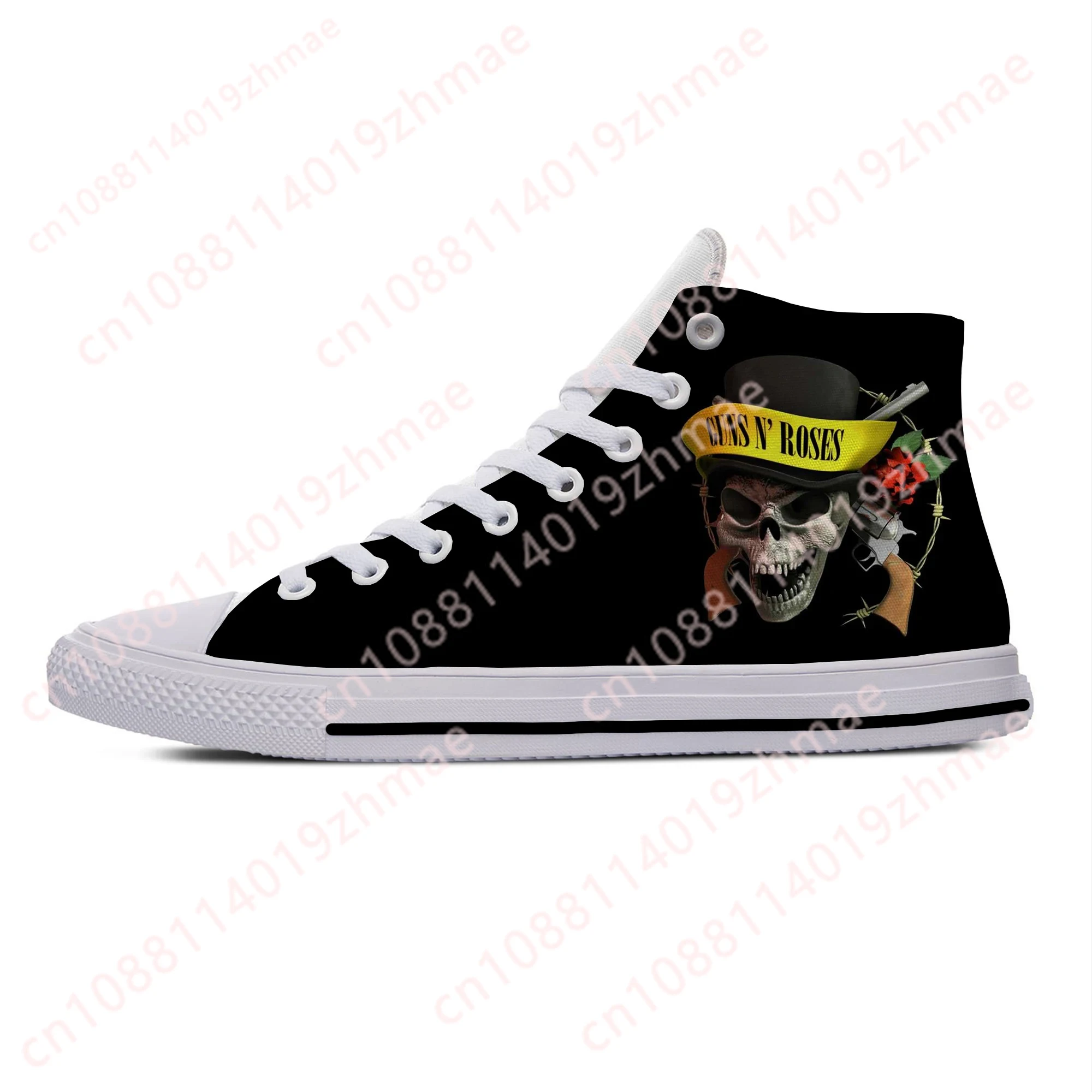 Hot 3D Guns N Rose Heavy Metal - огляд і ціна Men'S Fashion Loafers