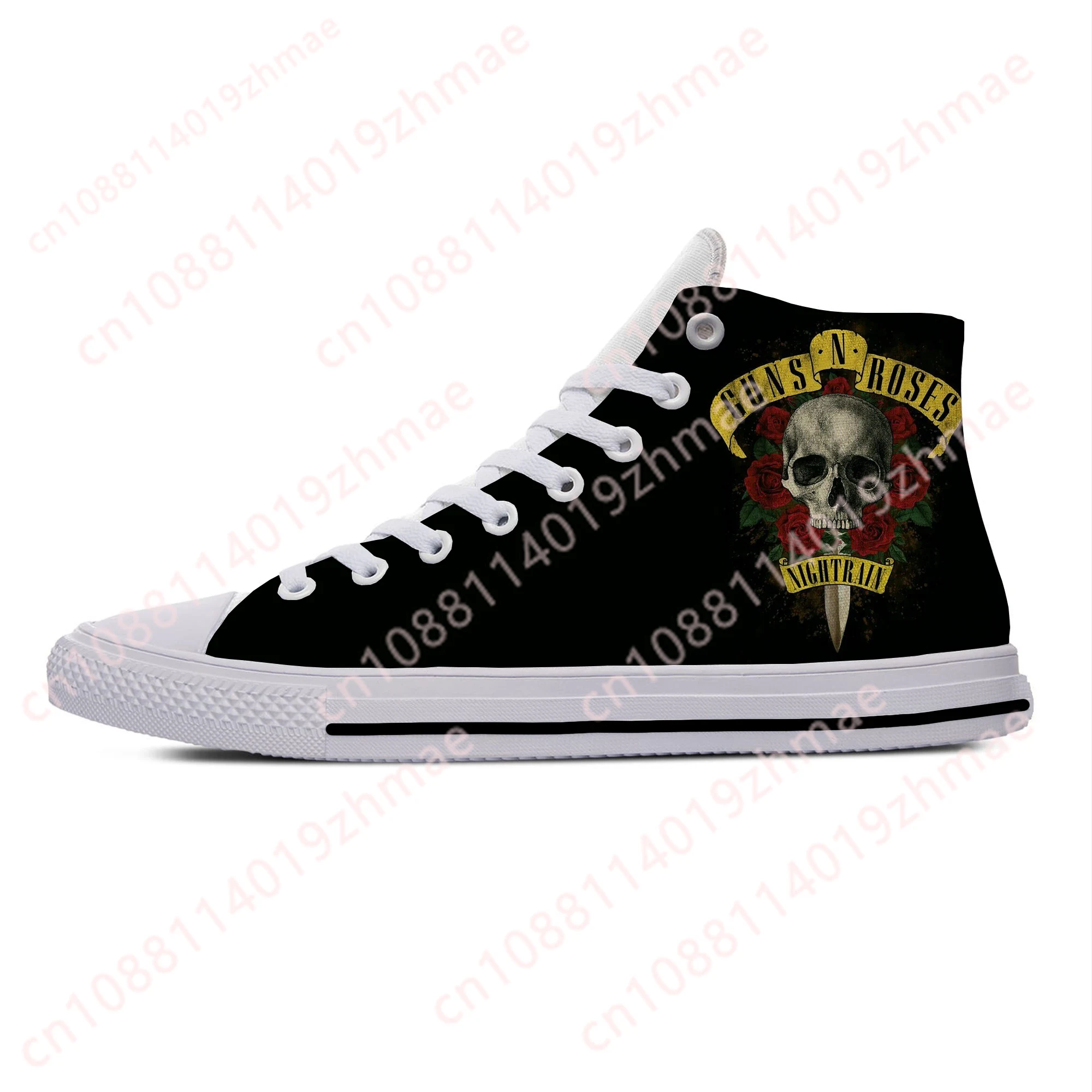 Hot 3D Guns N Rose Heavy Metal - огляд і ціна Men'S Fashion Loafers