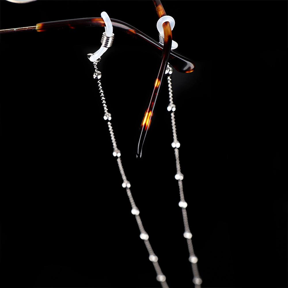 Retainer Beaded Eyeglass Silve - огляд і ціна Mens Fashion Reading Glasses