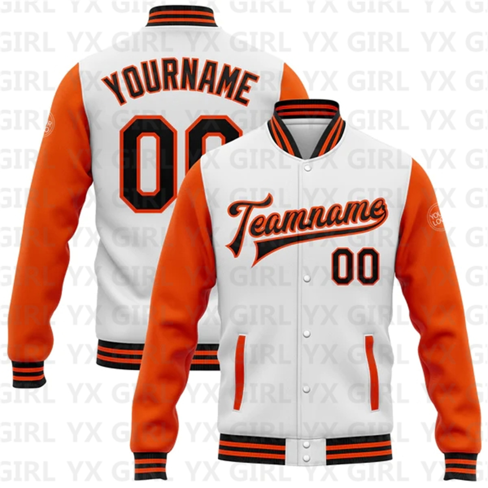 Custom White Teal Gray-Black B - огляд і ціна Varsity Jacket Letterman