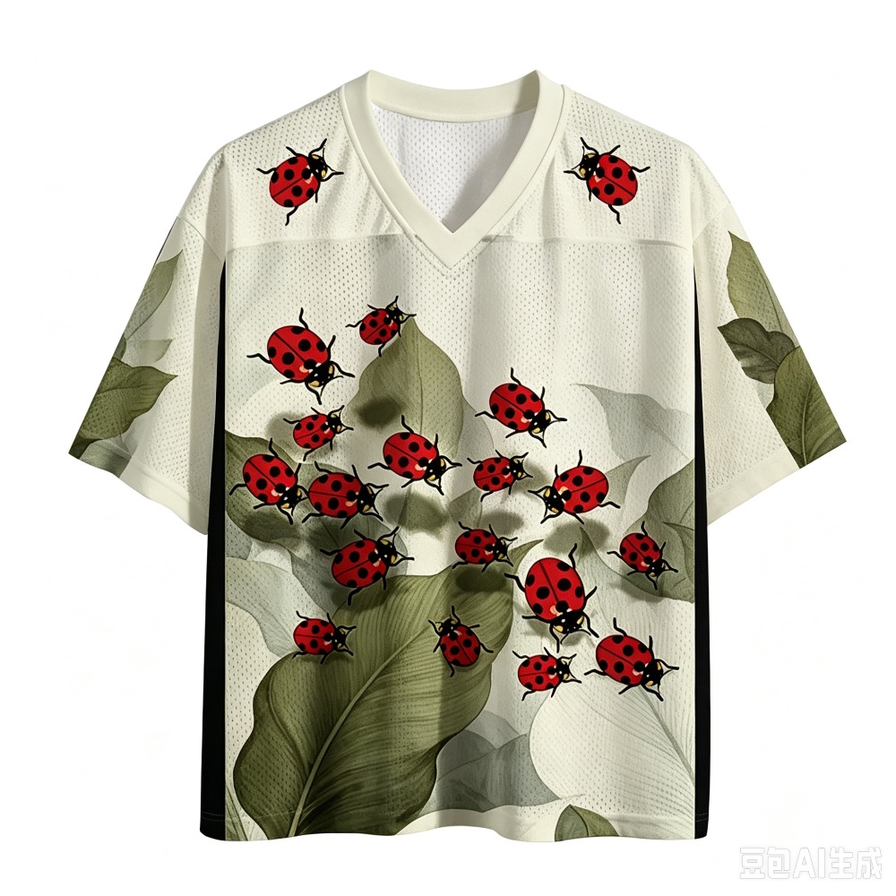 Harajuku Y2K 3D Print  Sport Q - огляд і ціна Men'S Fashion V Neck T Shirts