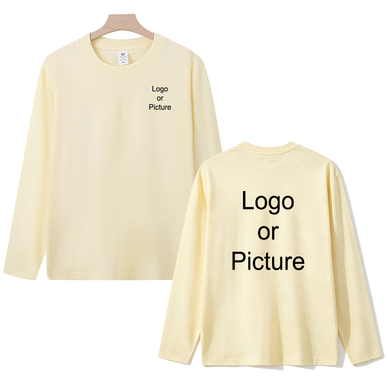 Customized Cotton Long Sleeve  - огляд і ціна Men'S Fashion Essentials