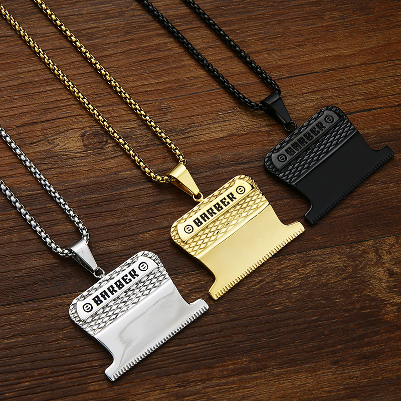 Valily Golden Barber Pendant S - огляд і ціна Men'S Fashion Haircuts