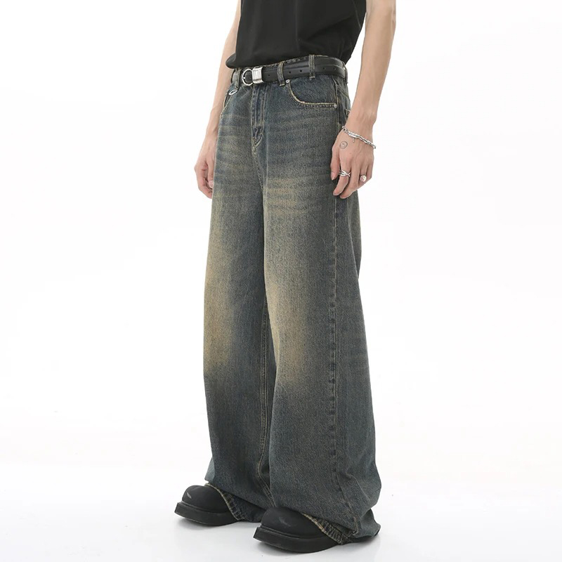New Men's Baggy Straight Leg W - огляд і ціна Men'S Fashion Nova Jeans