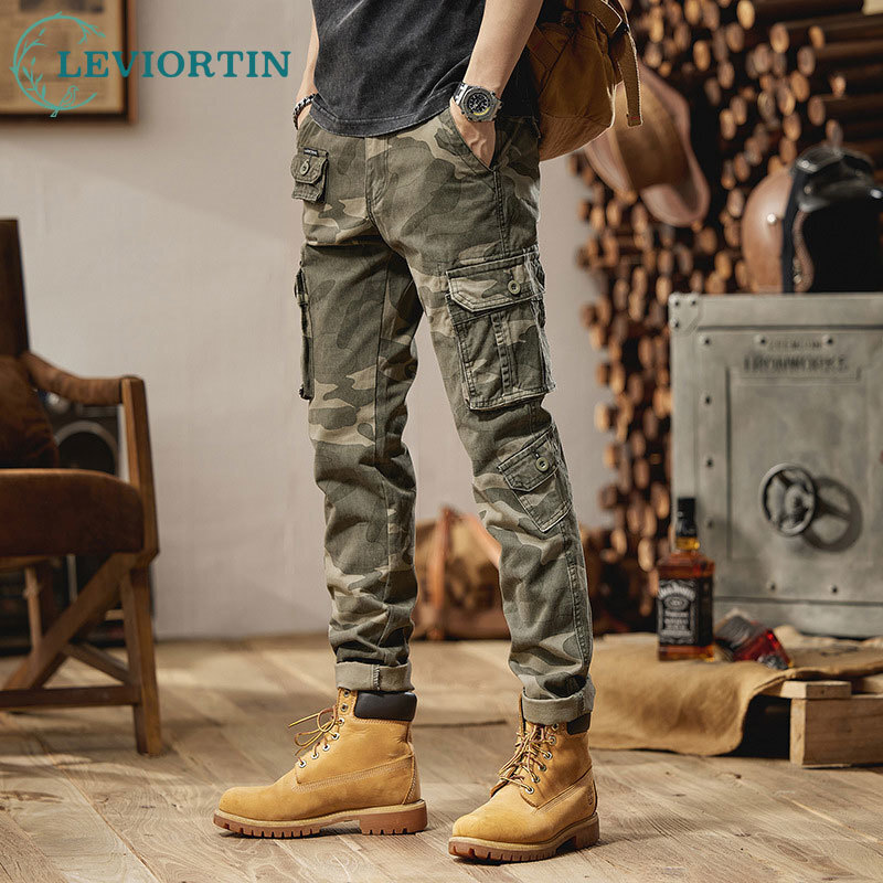 2025 Four Seasons Men's Fashio - огляд і ціна Mens Fashion Camo Pants