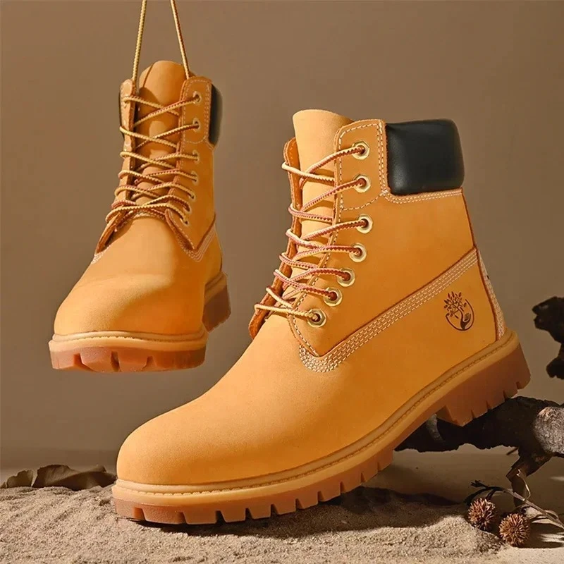 Boots Men High Top Boots High  - огляд і ціна Men'S Fashion Loafers